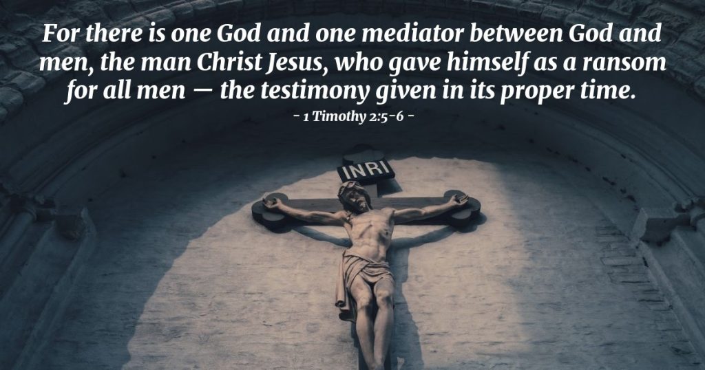 1 Timothy 2:5-6 — Verse of the Day for 03/28/2026