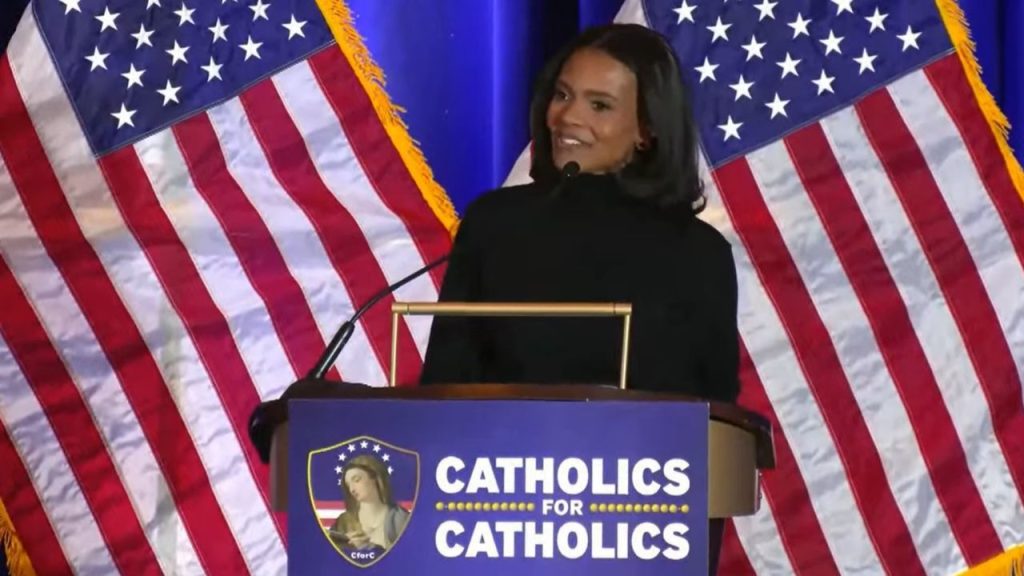 3 highlights of Catholic ceremony featuring Candace Owens, Carrie Prejean Boler, Joe Kent
