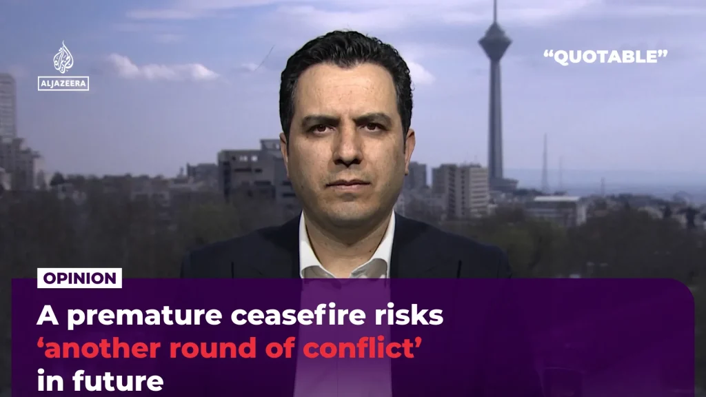 A premature ceasefire risks 'another round of conflict' in the future. donald trump news