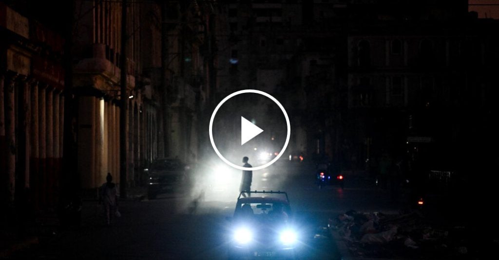 Amid power outages, Cubans worry about access to food and clean water