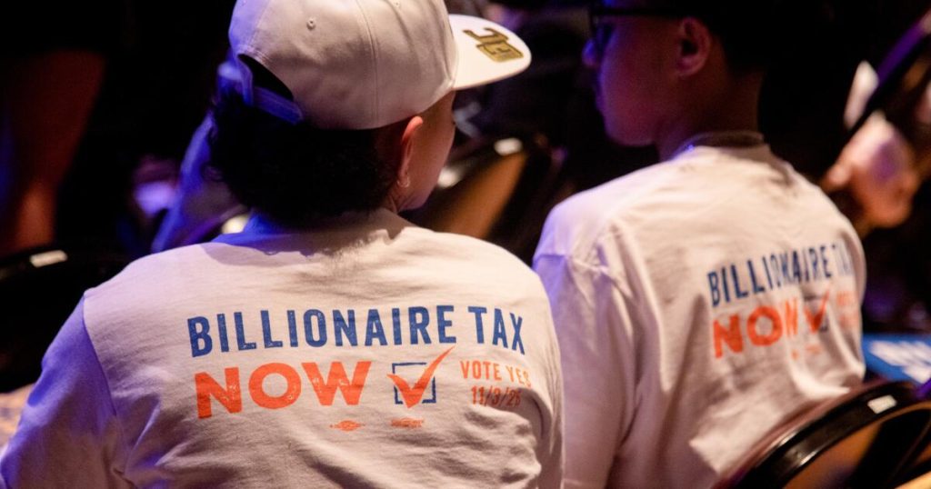 California's proposed billionaires tax receives majority support in new poll, with partisan divide on voter ID