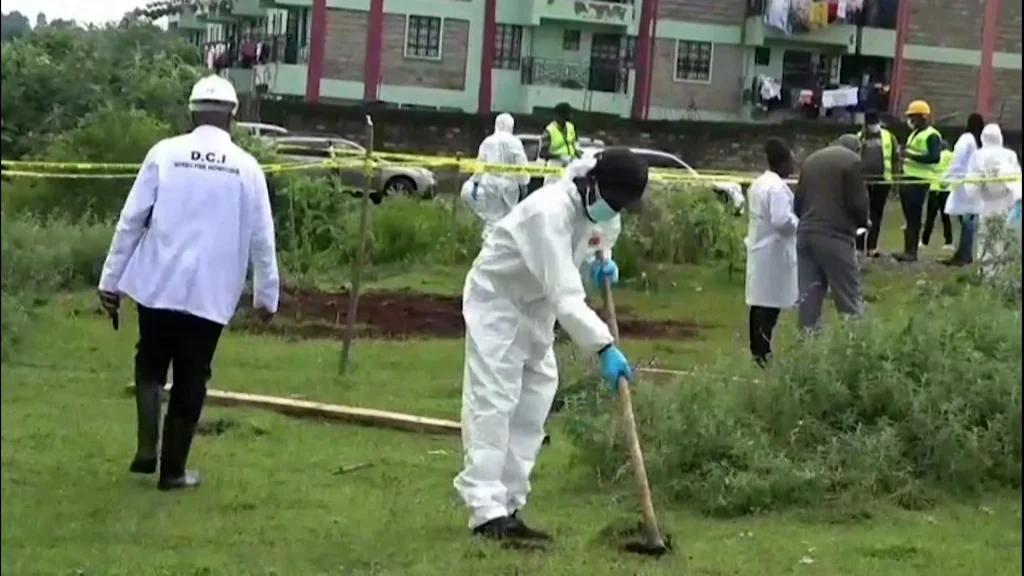 Dozens of bodies, including those of children, removed from mass grave in Kenya. News feed