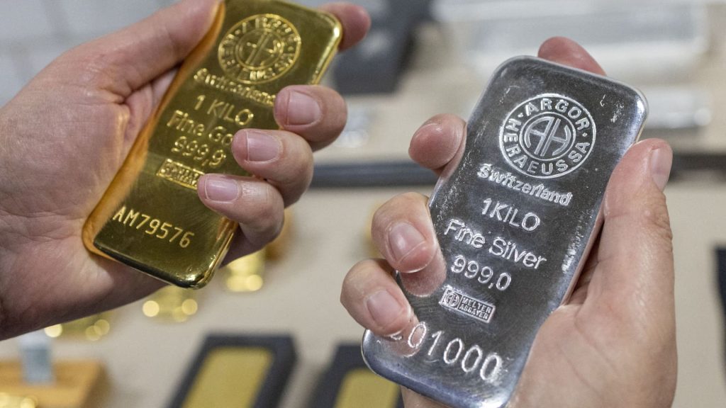 Gold and silver sold off due to inflation fears on global markets