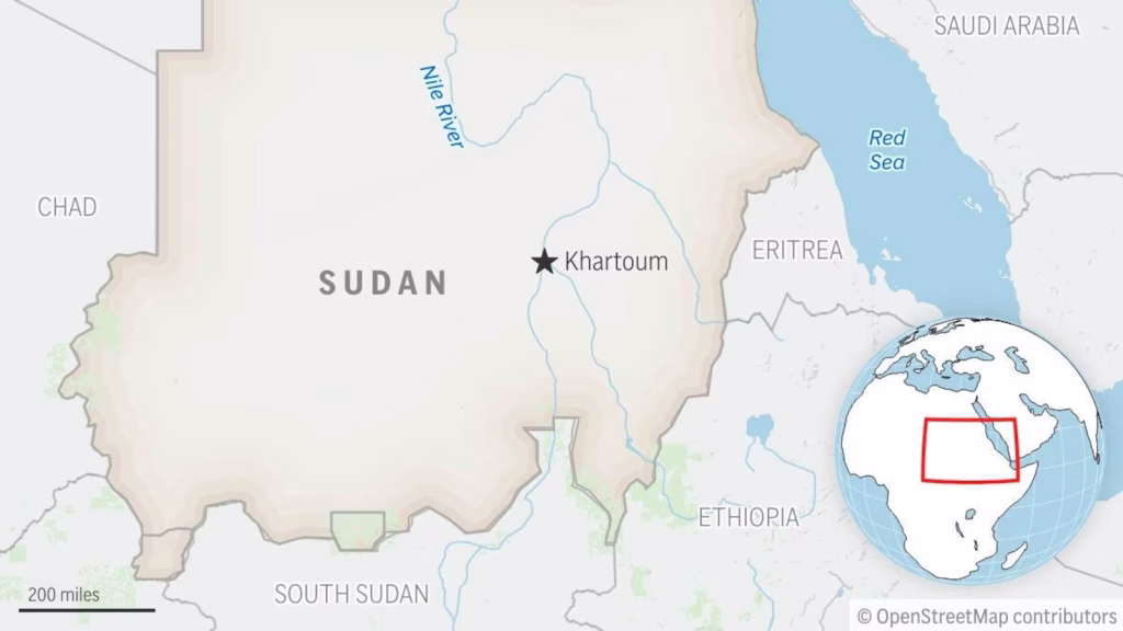 Group says at least 14 killed in paramilitary attack in central Sudan