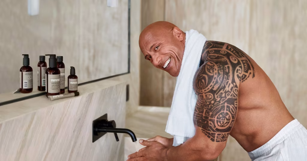 How Dwayne Johnson Created a Skincare Brand People Actually Buy