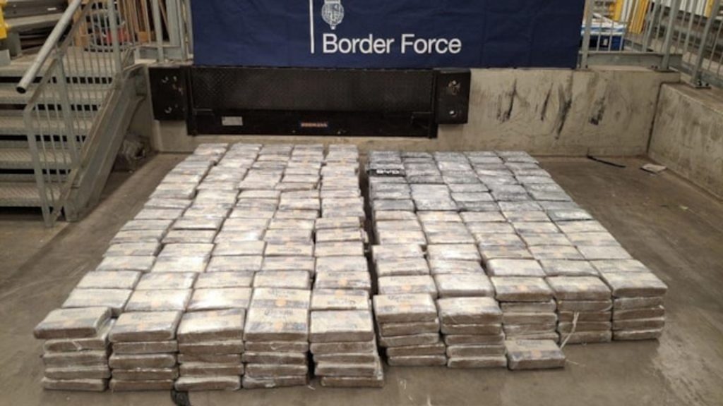 'Huge amount' of cocaine found in banana shipping container!