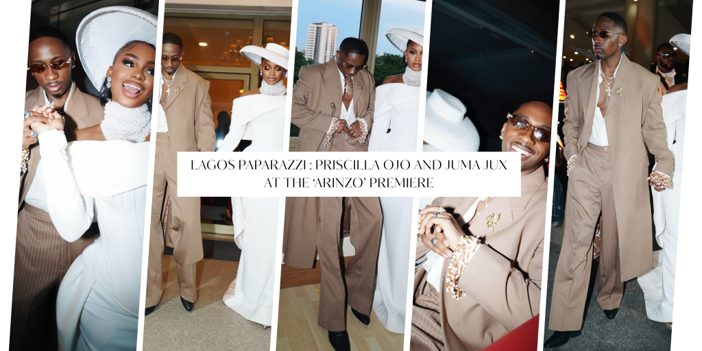 Lagos Paparazzi Flash: Priscilla Ojo and Juma Jukes at 'Arinzo' Premiere