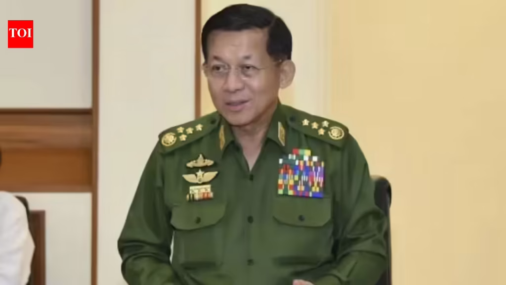 Myanmar has replaced junta chief Min Aung Hlaing after nomination in the presidential process.