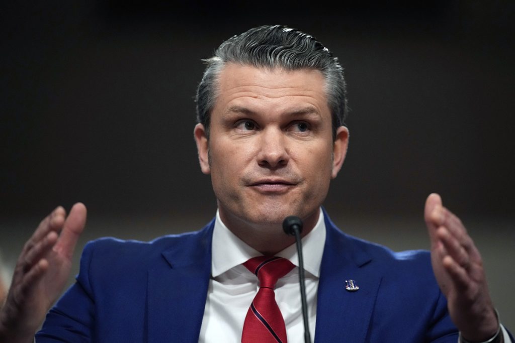 Pete Hegseth quotes sermonic hymn during Pentagon prayer meeting: ‘Put out your anger’ Pete Hegseth quotes sermonic hymn during Pentagon prayer meeting: 'Put out your anger'