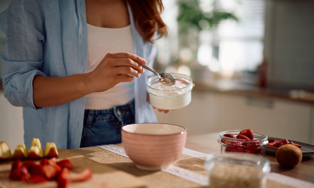 RD always keeps 5 foods in her fridge for easy, balanced meals