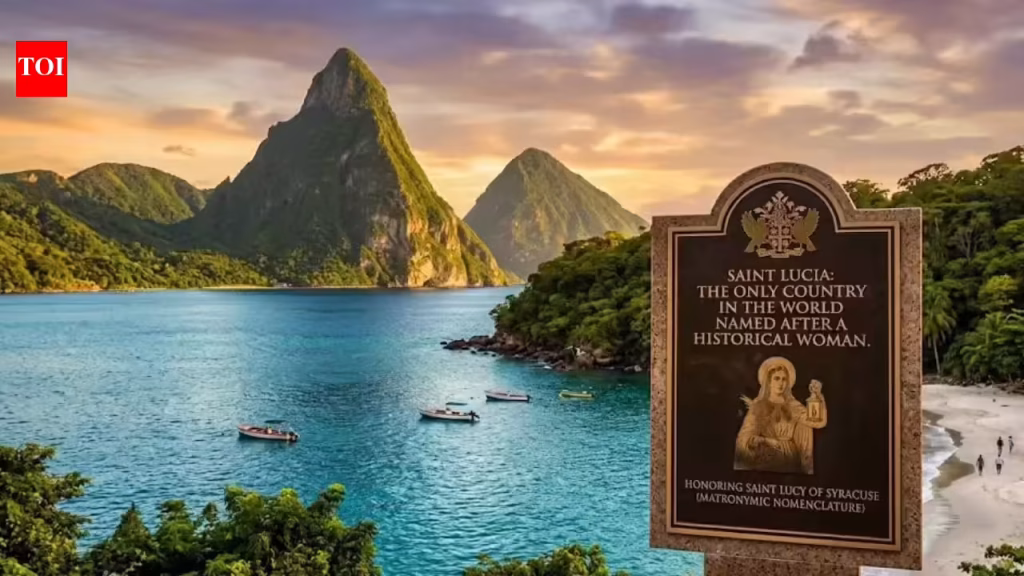 Saint Lucia: The only country in the world named after a historical woman. world News