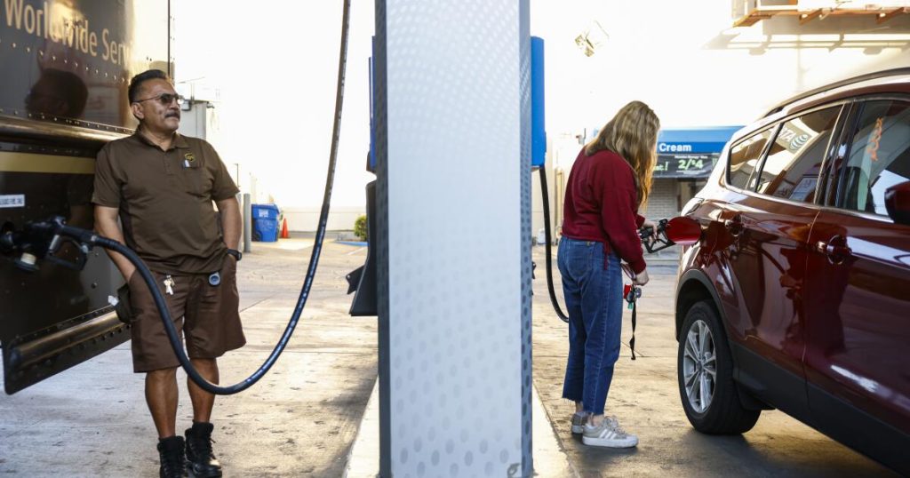Suspending the gas tax, reducing refinery regulations, pushed by two Democrats running for governor