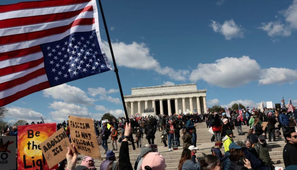 The largest protest in American history