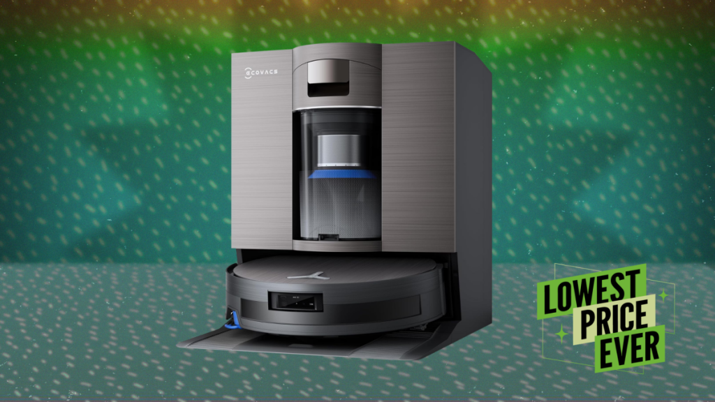 This EcoVax robot vacuum/mop combo is currently 40% off This EcoVax robot vacuum/mop combo is currently 40% off