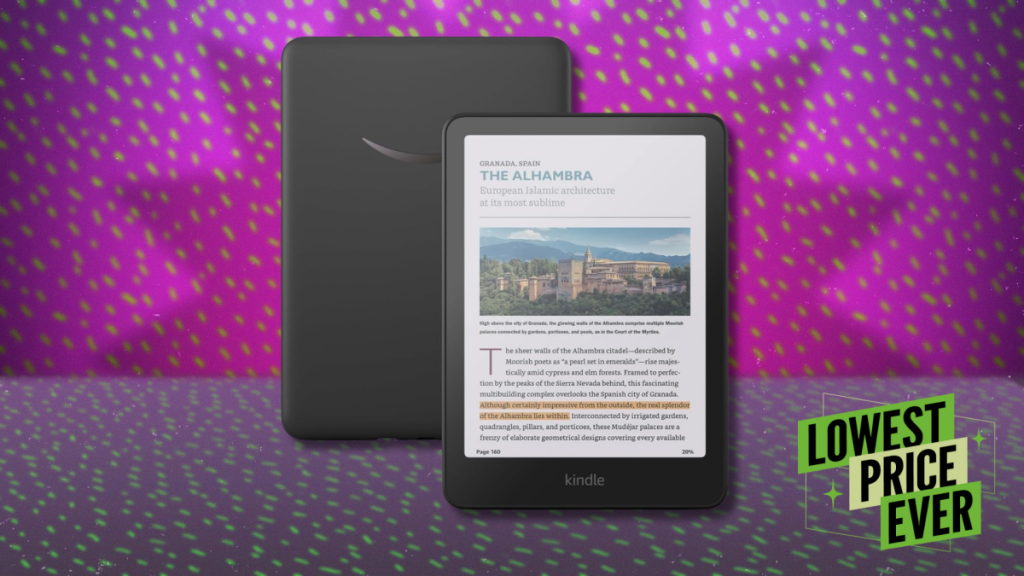 This Kindle ColorSoft (with case) is 40% off during Amazon's Big Spring Sale