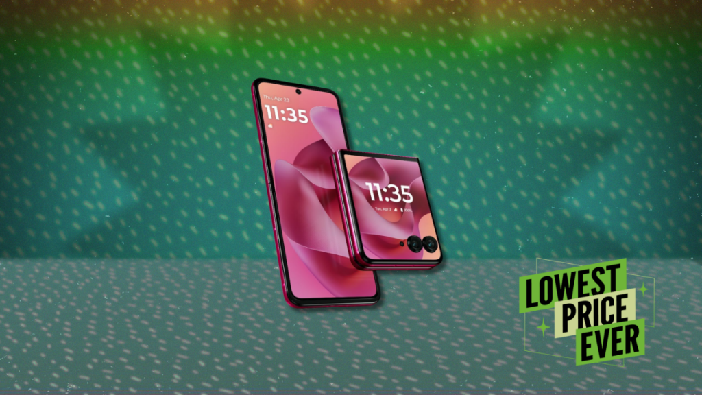 This Motorola Razr+ is on sale right now for $400