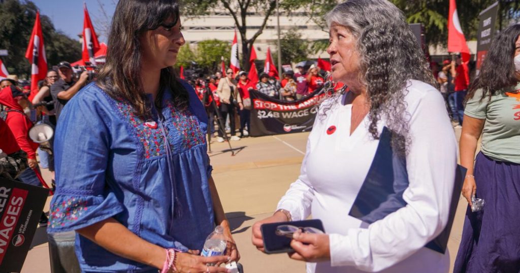 United Farm Workers leader says union wants to support abuse victims