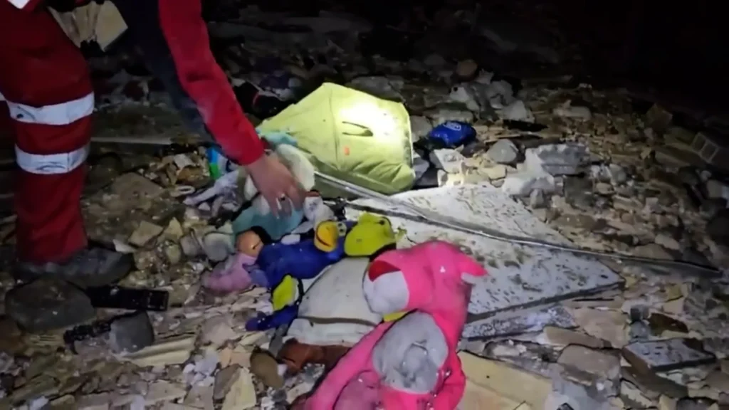 Video: Children's toys found in debris of US-Israeli attack in Iran. US-Israel war on Iran