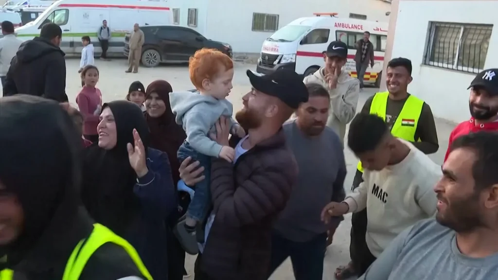 Video: Newborns evacuated from Gaza returned as small children after two years. Gaza