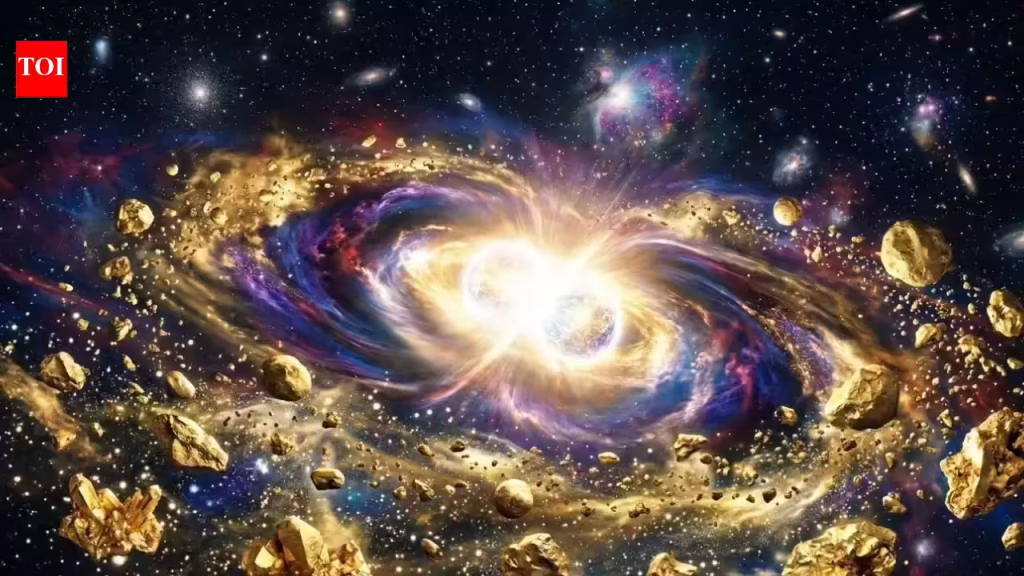 Where Earth's gold really came from and how space explosions keep creating gold throughout the universe.