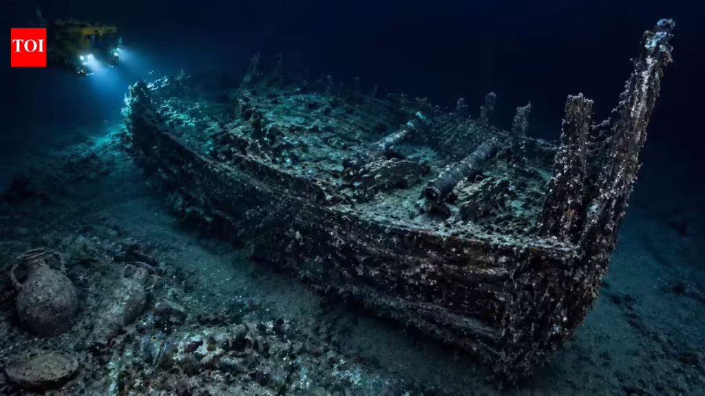 3,000 feet underwater: 260-year-old lost pirate ship reveals a hidden Mediterranean empire world News