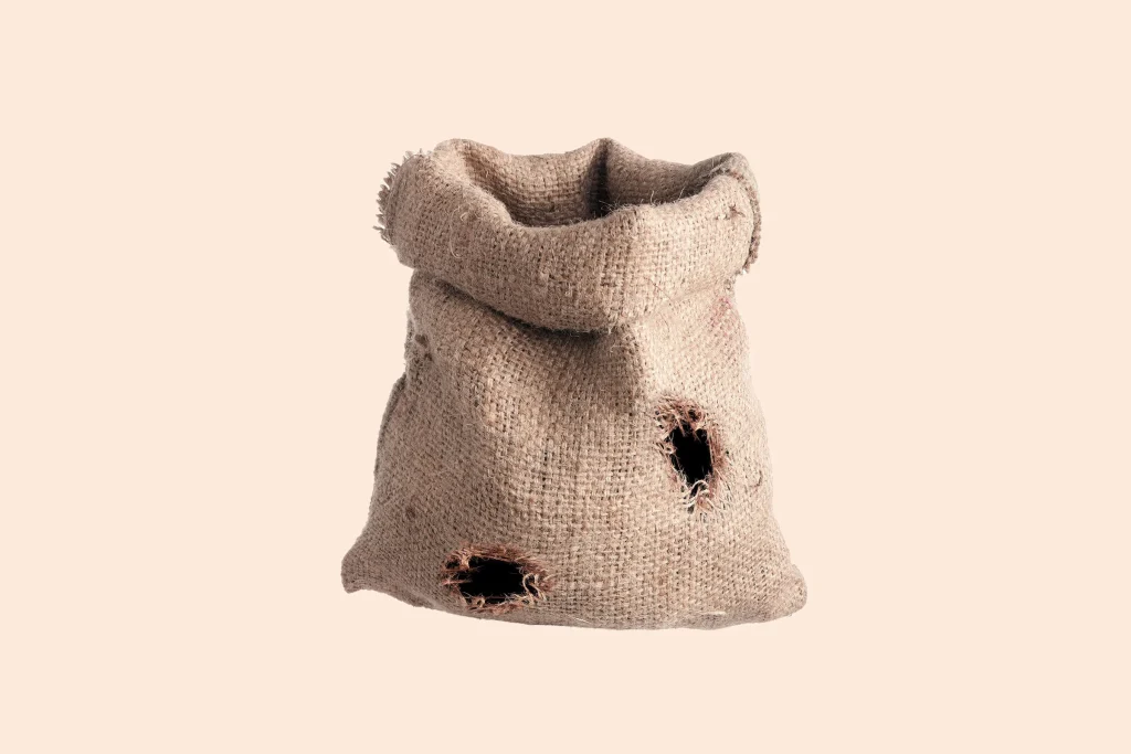 A bag with a hole (April 27)
