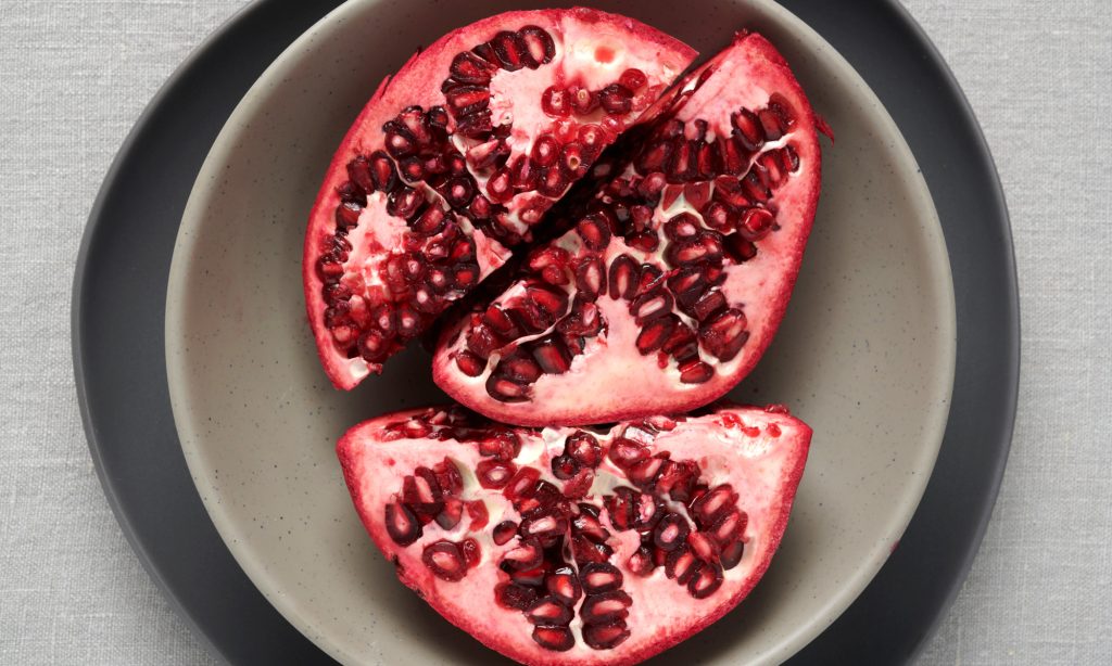 A compound in pomegranate may help reduce artery plaque