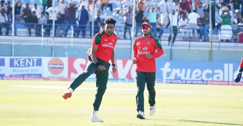 Abdul Ghaffar Saqlain has been included for the first time in the Bangladesh team for the first two T20 matches against New Zealand.