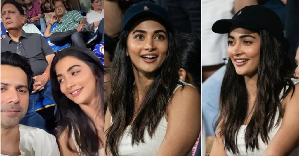 Actress Pooja Hegde's Wankhede presence sparks debate on IPL loyalty