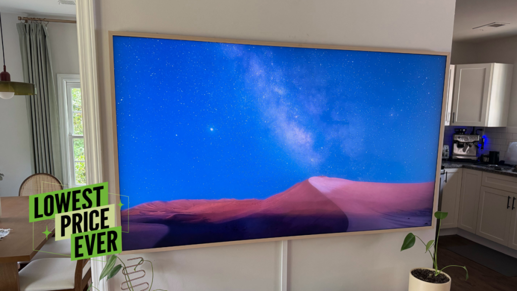 After a few months, I'm loving my Hisense QLED CanvasTV, and it's 40% off right now