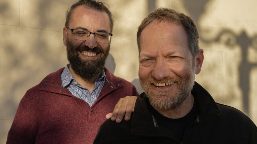 An Israeli and a Palestinian work together for Mideast peace: NPR