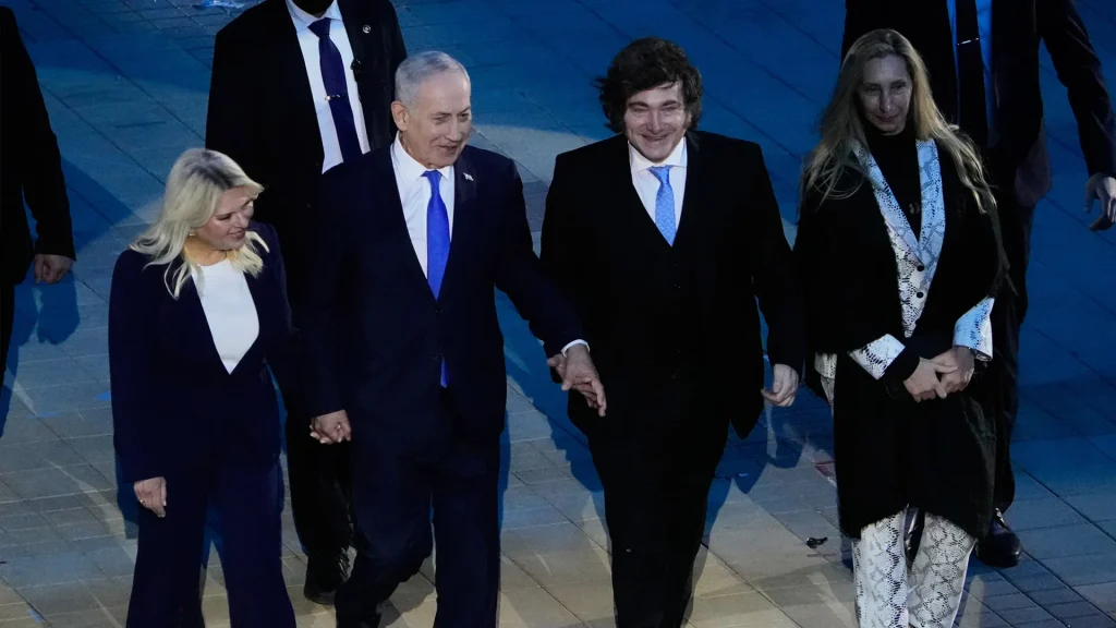 Argentina's Miley supports US-Israel war against Iran during Jerusalem visit. US-Israel war on Iran
