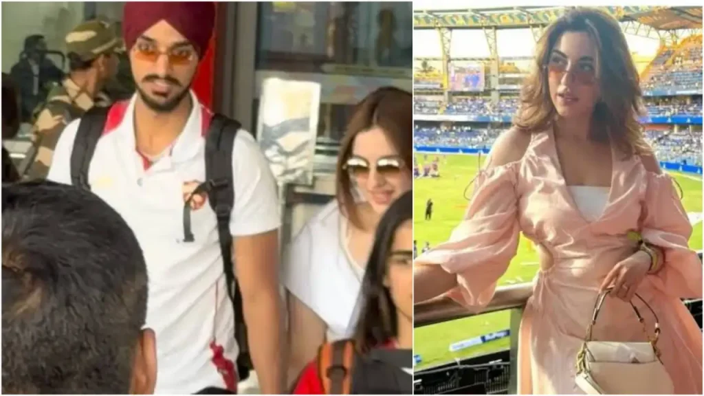 Arshdeep Singh's special moment with Samreen Kaur captured on camera during IPL 2026
