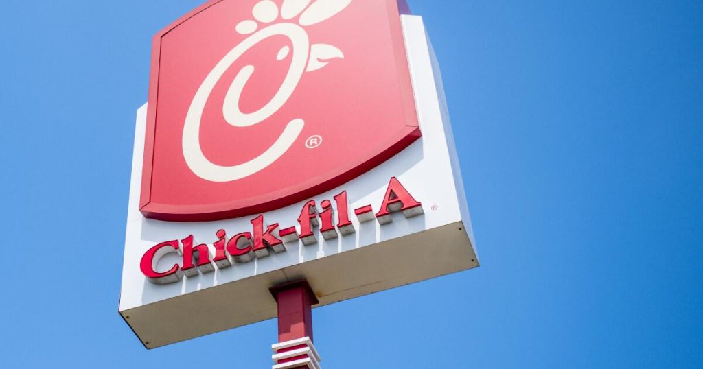 As California Chick-fil-A worker takes order, man hits him with brick