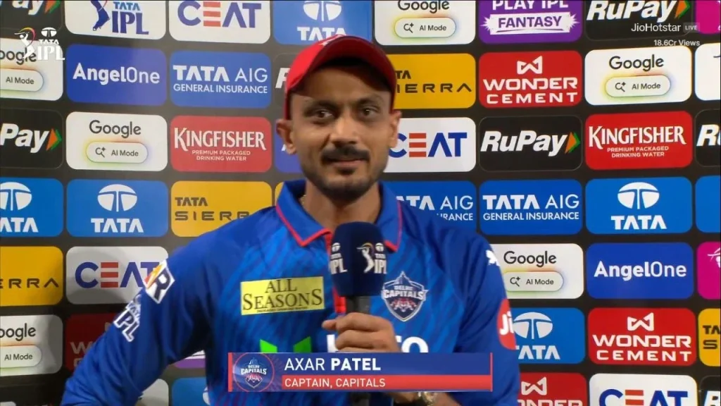 Axar Patel makes sharp comment after humiliating defeat against RCB in IPL 2026