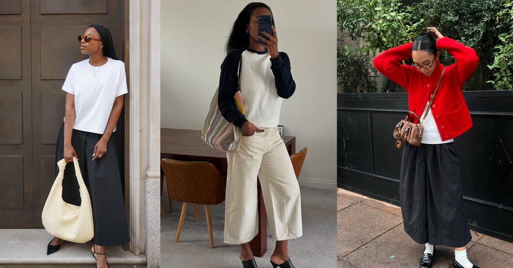 Beyond the Knee, But Not Capri, These Are the Cool-Girl Bottoms Everyone Is Wearing This Spring