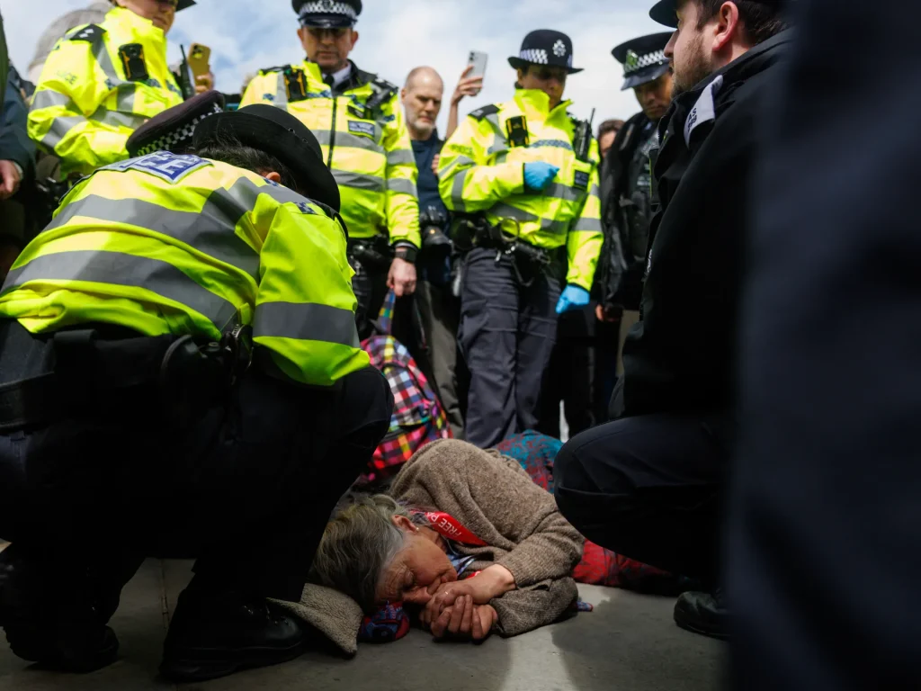 Britain's 'terrorism' laws at risk of being overkill, watchdog warns. protest news