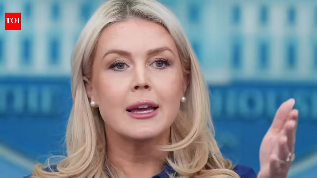 'Bullets will be fired': Caroline Levitt's comments before dinner go viral after White House shooting