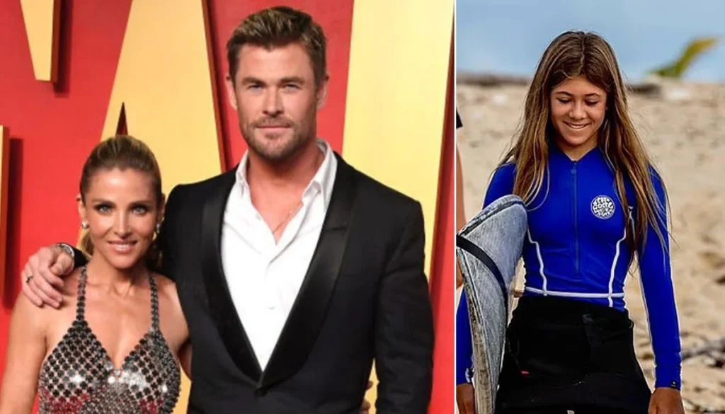 Chris Hemsworth 'hugely impressed' by daughter's risky stunt