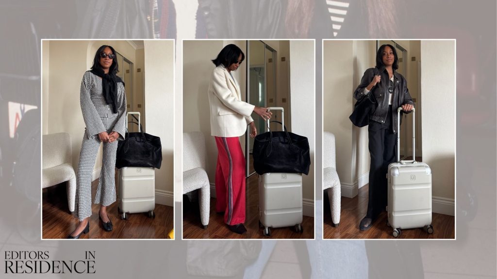 Chrissy Rutherford explains why she still dresses up for the airport