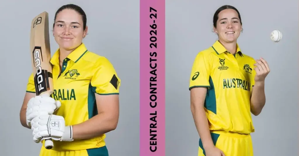 Cricket Australia reveals central contracts for 2026-27, Chloe Ainsworth and Lucy Hamilton get contracts for the first time