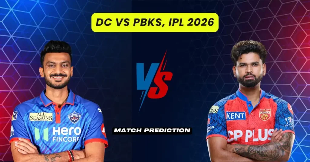DC vs PBKS, IPL 2026, Match Prediction: Who will win today's game between Delhi Capitals and Punjab Kings?
