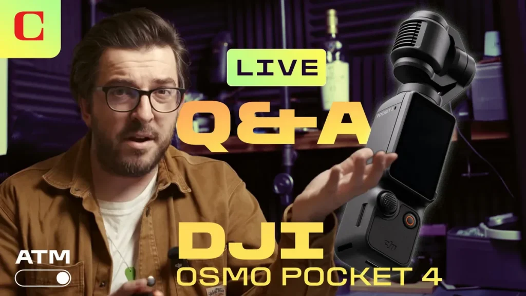 DJI Osmo Pocket 4 Hands-on Q&A