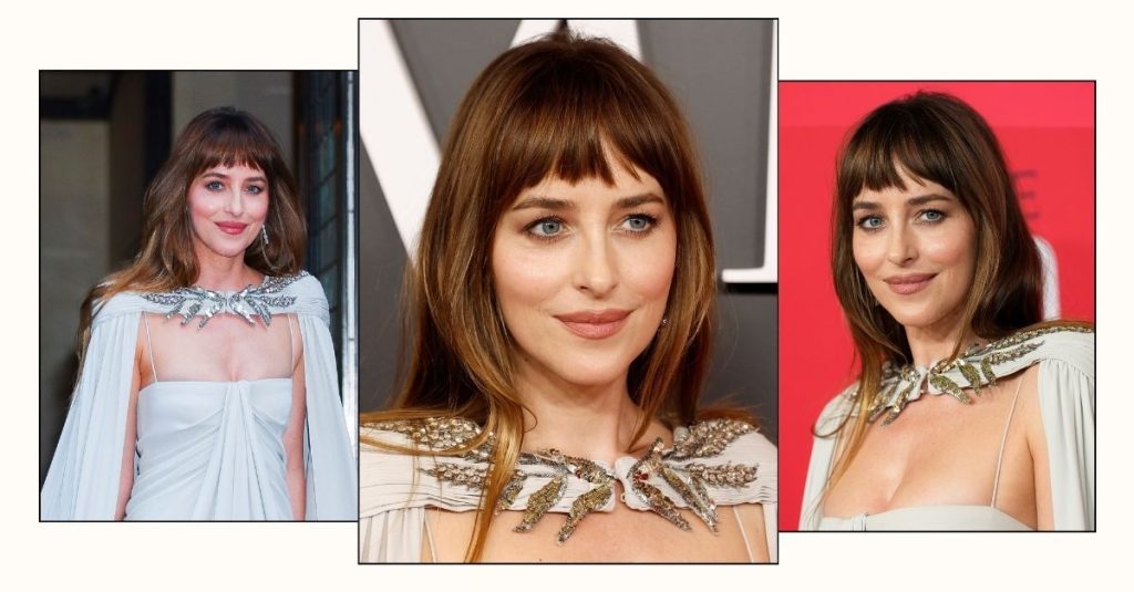Dakota Johnson's micro fringe is the best style for spring