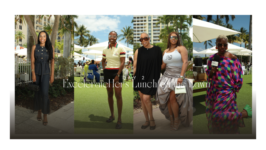 Day 2: Accelerator's Lunch on the Lawn with Jessica Nbongo, Tahaji Felder, Bevy Smith and more!