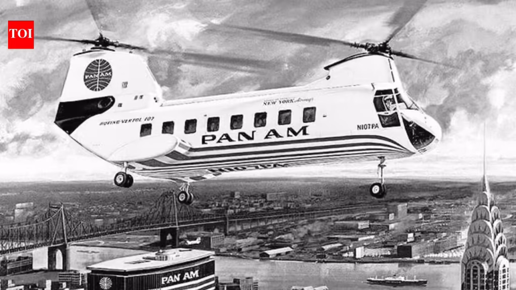 Did you know that NYC flew helicopters from the rooftops of skyscrapers to airports in 1965? Here's how it all went wrong