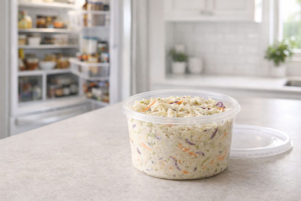 Does coleslaw need to be refrigerated?