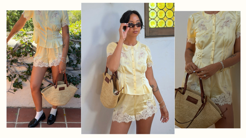 Don lace two-piece fashion people love