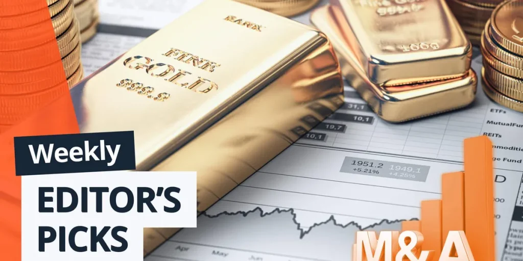 Editor's Pick: Gold, silver prices rise on ceasefire news, mining M&A activity heats up