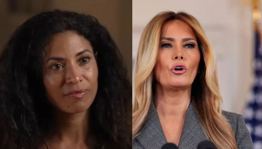 Epstein survivor reacts to Melania Trump's surprise White House address